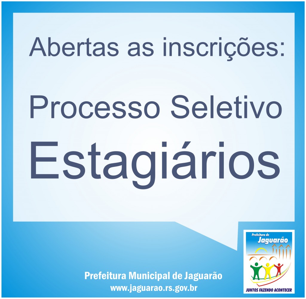Comunicado Estagio